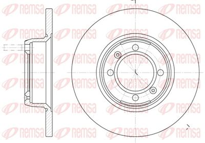 Тормозной диск REMSA 6142.00