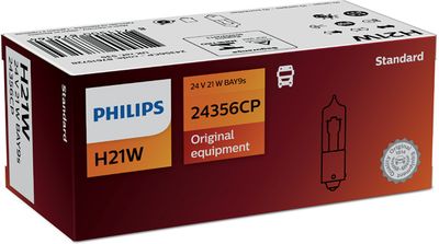 Kvēlspuldze, Pagriezienu signāla lukturis PHILIPS 24356CP