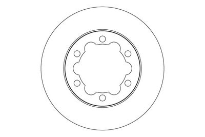 Тормозной диск TRW DF6973S