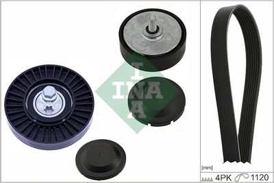 Поликлиновой ременный комплект Schaeffler INA 529 0570 10