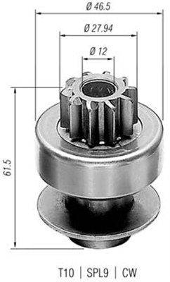 Zobrats, Starteris MAGNETI MARELLI 940113020165