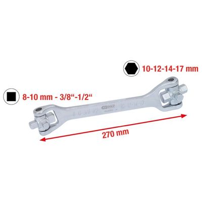 Eļļas vāceles atslēga KS TOOLS 150.9302