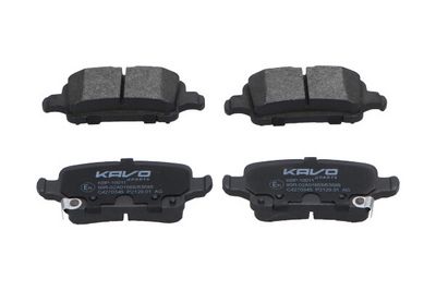Комплект тормозных колодок, дисковый тормоз KAVO PARTS KBP-10011