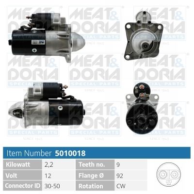 Стартер MEAT & DORIA 5010018