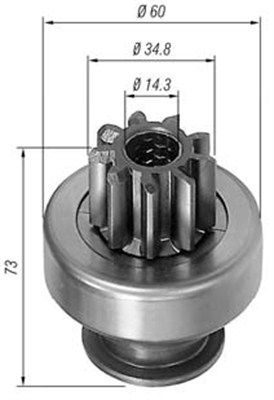 Zobrats, Starteris MAGNETI MARELLI 940113020141