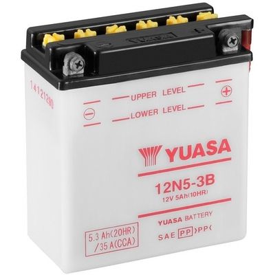 Startera akumulatoru baterija YUASA 12N5-3B