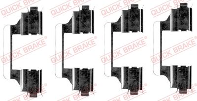 Piederumu komplekts, Disku bremžu uzlikas QUICK BRAKE 109-1656