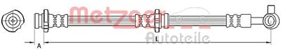 Тормозной шланг METZGER 4110847