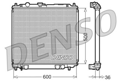 Radiators, Motora dzesēšanas sistēma DENSO DRM45014