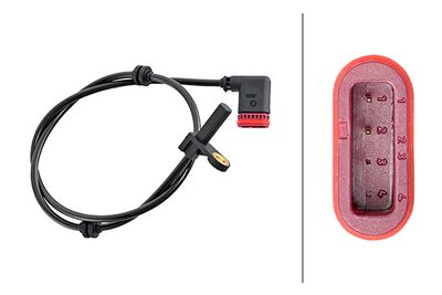 Датчик, частота вращения колеса HELLA 6PU 230 048-211