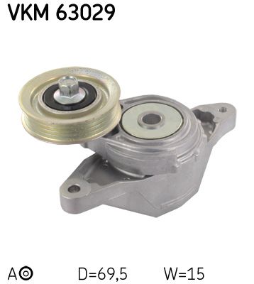 Натяжитель ремня, клиновой зубча SKF VKM 63029