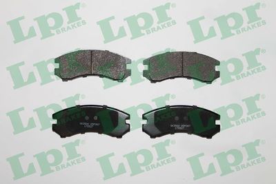 Комплект тормозных колодок, дисковый тормоз LPR 05P087