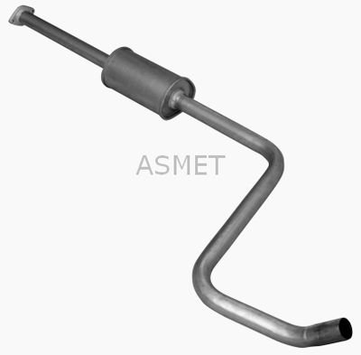 Средний глушитель выхлопных газов ASMET 05.236