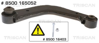 Рычаг независимой подвески колеса, подвеска колеса TRISCAN 8500 165052