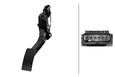 Датчик, положение педали акселератора HELLA 6PV 312 428-001