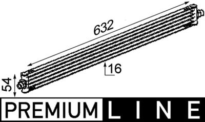 Eļļas radiators, Automātiskā pārnesumkārba MAHLE CLC 17 000P