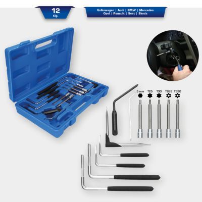 Demontāžas instrumentu komplekts, Gaisa spilvens KS TOOLS BT511150