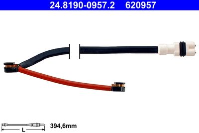 Indikators, Bremžu uzliku nodilums ATE 24.8190-0957.2