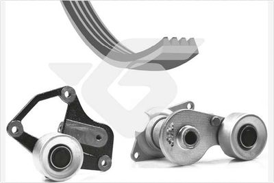 Ķīļrievu siksnu komplekts HUTCHINSON KHV 141