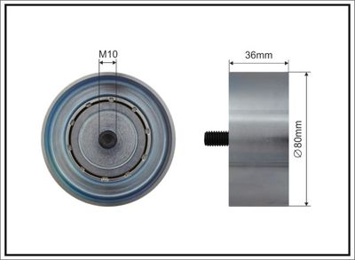 Spriegotājrullītis, Ķīļrievu siksna CAFFARO 500617
