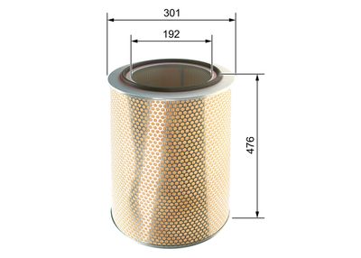 Воздушный фильтр BOSCH F026400076