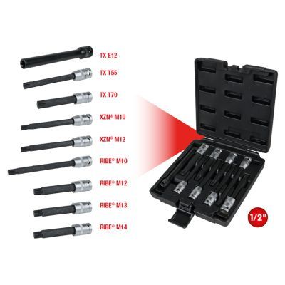 Muciņatslēgu komplekts, Cilindru galvas skrūve KS TOOLS 911.4535