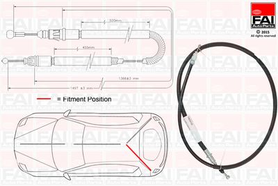 Trose, Stāvbremžu sistēma FAI AutoParts FBC0133