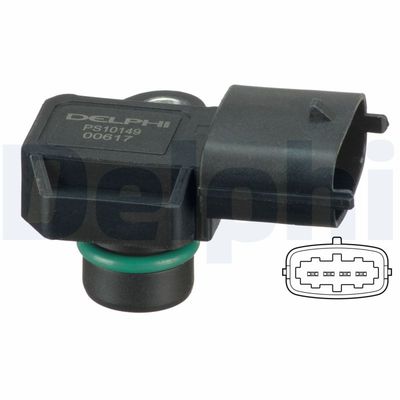 Devējs, Pūtes spiediens DELPHI PS10149