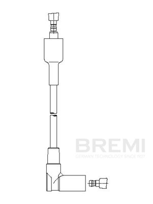 Augstsprieguma vads BREMI 6A60/34