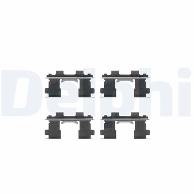 Piederumu komplekts, Disku bremžu uzlikas DELPHI LX0252