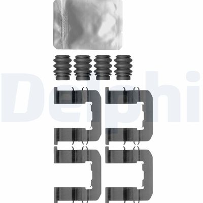 Piederumu komplekts, Disku bremžu uzlikas DELPHI LX0623