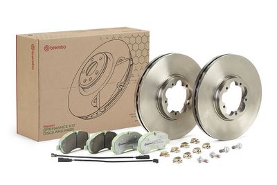 Bremžu komplekts, Disku bremzes BREMBO KT 10 012