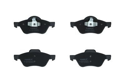 Комплект тормозных колодок, дисковый тормоз KAMOKA JQ101162