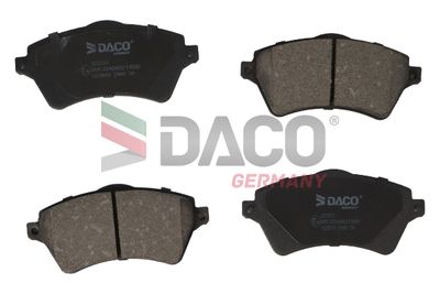 Bremžu uzliku kompl., Disku bremzes DACO 322012