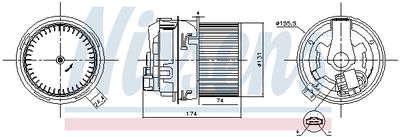 Salona ventilators NISSENS 87593