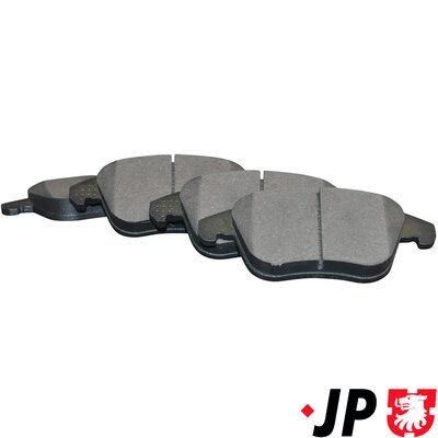 Bremžu uzliku kompl., Disku bremzes JP GROUP 4163601510