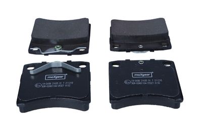 Комплект тормозных колодок, дисковый тормоз MAXGEAR 19-0438