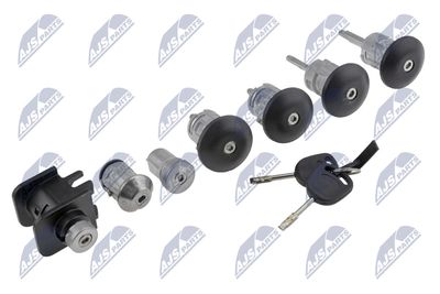 Slēdzenes cilindra komplekts NTY EZC-FR-095