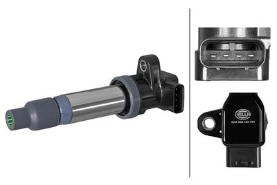 Aizdedzes spole HELLA 5DA 358 102-761