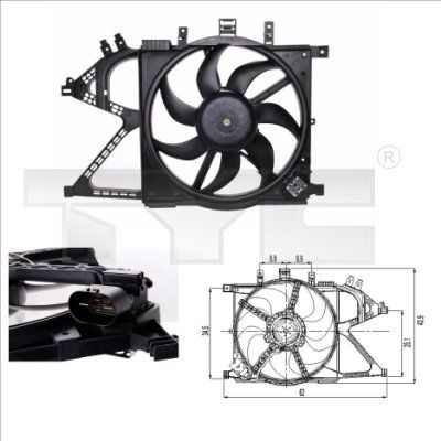 Ventilators, Motora dzesēšanas sistēma TYC 825-0007