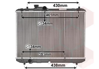 Radiators, Motora dzesēšanas sistēma VAN WEZEL 52002083