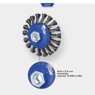 Apaļa birste, Grozāmā diska slīpmašīna KS TOOLS BT103101