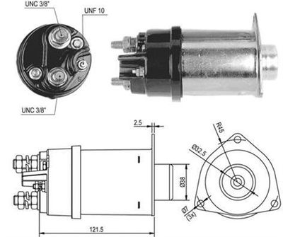 Ievilcējrelejs, Starteris MAGNETI MARELLI 940113050508