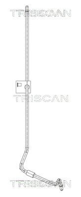 Гидравлический шланг, рулевое управление TRISCAN 8516 16050