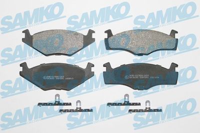 Bremžu uzliku kompl., Disku bremzes SAMKO 5SP591