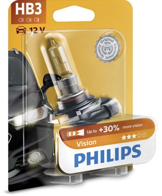 Kvēlspuldze, Tālās gaismas lukturis PHILIPS 9005PRB1