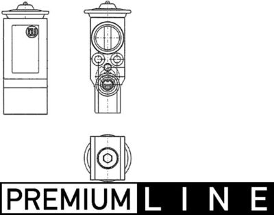 Расширительный клапан, кондиционер MAHLE AVE 61 000P