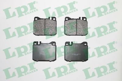 Комплект тормозных колодок, дисковый тормоз LPR 05P572
