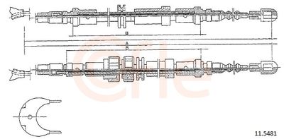 Trose, Stāvbremžu sistēma COFLE 92.11.5481