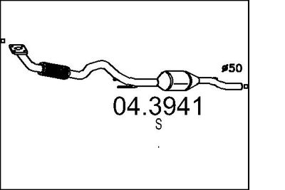 Катализатор MTS 04.3941